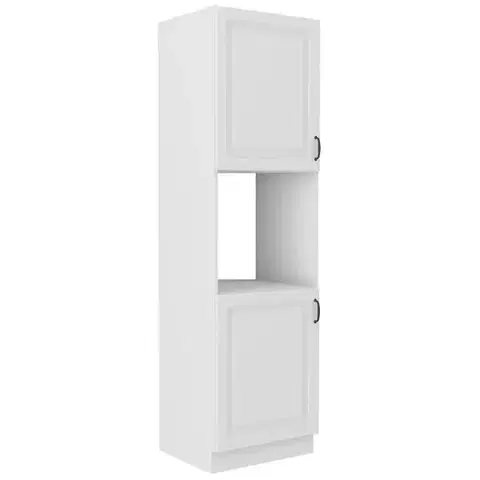 Kuchynské skrinky stojace Kuchynská skrinka STILO biela mat/biela 60dp-210 2f