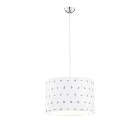 Svietidlá Argon 4133 - Luster na lanku MAGIC 1xE27/15W/230V biela 4133