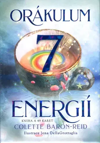 Veštenie, tarot, vykladacie karty Orákulum 7 energií - Kniha a 49 karet - Baron-Reid Collette
