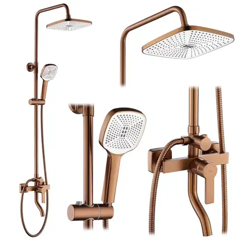 Kúpeľňové batérie REA REA - Sprchový set MY2021-77C ARGUS COPPER BRUSH REA-P3001