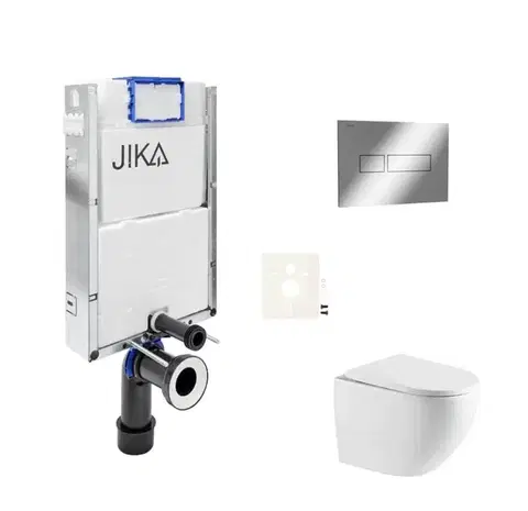Záchody Závěsný WC set k zazdění SAT SIKOJZREX67CR SIKOJZREX67CR