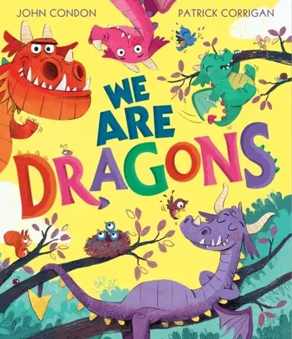 Leporelá, krabičky, puzzle knihy We Are Dragons - John F. Condon