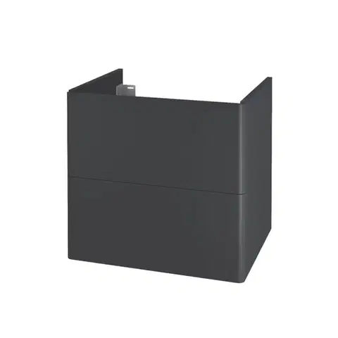 Kúpeľňový nábytok Mereo Siena, kúpeľňová skrinka 60 cm, antracit mat CN430S