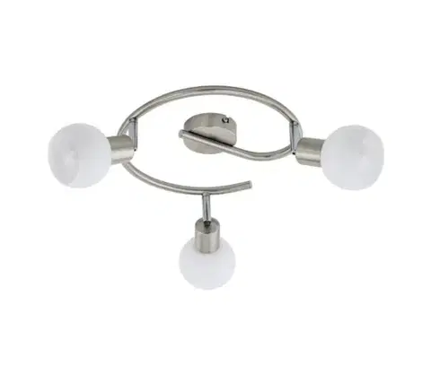 Svietidlá Eglo 55427 - LED Bodové svietidlo 3xE14/4W/230V pr. 27 cm matný chróm 55427