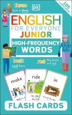 Jazykové učebnice - ostatné English for Everyone Junior High-Frequency Words Flash Cards