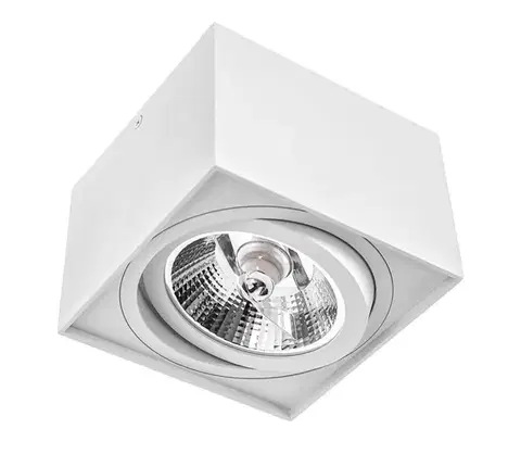 Svietidlá  Bodové svietidlo CHLOE AR111 1xGU10/50W/230V hranatý biela 005038