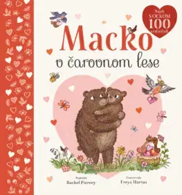 Leporelá, krabičky, puzzle knihy Macko v čarovnom lese - Rachel Piercey,Freya Hartas
