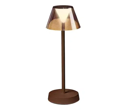 LED osvetlenie Ideal Lux - LED stmievateľná dotyková lampa LOLITA LED/2,8W/5V IP54 hnedá 286747