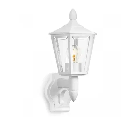 Svietidlá Steinel 069186 - Vonkajšie nástenné svietidlo L 15 1xE27/60W/230V IP44 biela 069186