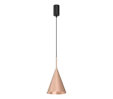 Svietidlá  Luster na lanku CAPITAL 1xGX53/15W/230V, priemer 17 cm, ružové zlato MLP0966