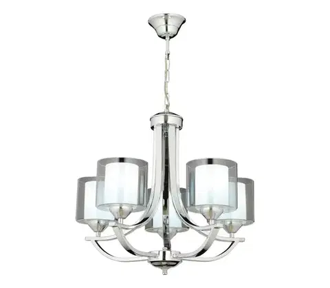 Svietidlá  Luster na reťazi NOVARA 5xE27/40W/230V lesklý chróm 683AVN1434