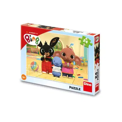 Do 49 dielikov Dino Toys BING MALUJE 24 Puzzle