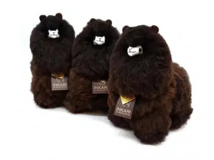 INKARI Alpaky INKARI Alpaky Plyšová hračka Alpaca MEDIUM – CACAO