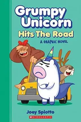 Dobrodružstvo, napätie, western Grumpy Unicorn Hits the Road: A Graphic Novel - Joey Spiotto