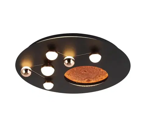Svietidlá  LED stropné svietidlo MARS LED/48W/230V 3000K čierne 701CHD1686