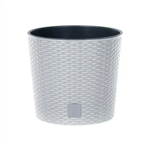Kvetináče PROSPERPLAST - Kvetináč Rato Round 40cm biely