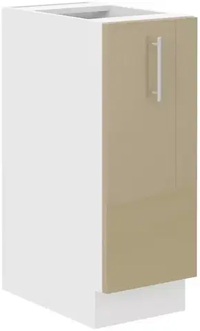 Kuchynské skrinky Kuchynská skrinka Lara 30D cargo bb MDF cappucino
