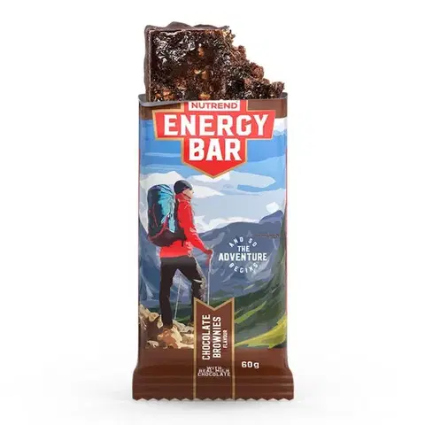 Pred tréningom Energetická tyčinka Nutrend Energy Bar 60g kokos