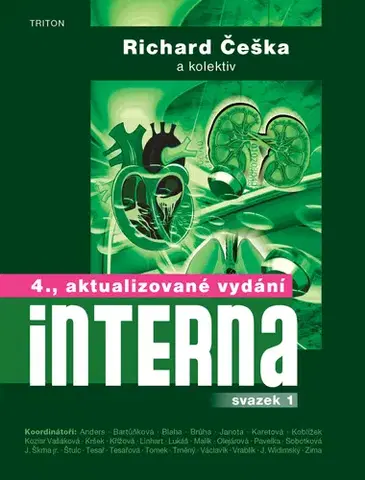 Medicína - ostatné Interna (3 svazky), 4.vydání - Richard Česka