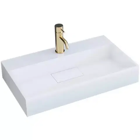 Sanitárna keramika Umývadlo na dosku/na stenu Goya 60 konglomerát