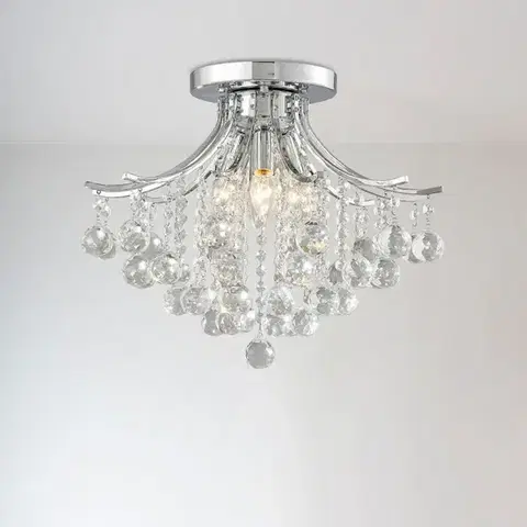 Moderné lampy do obývačky Luster 2200135-CH chróm LW4