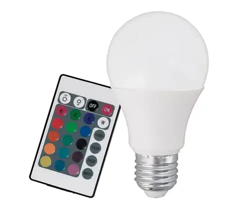 Žiarovky Stmievateľná RGB LED žiarovka A60 E27/6W/230V 3000K - Eglo 10899 10899