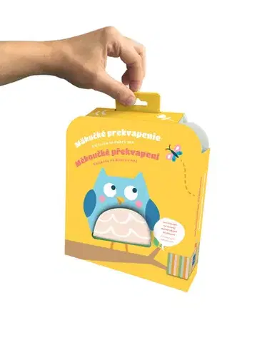 Leporelá, krabičky, puzzle knihy Měkoučké překvapení Sovička/Mäkučké prekvapenie Sovička
