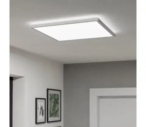 Svietidlá Eglo 901452 - LED Kúpeľňové stropné svietidlo ROVITO 17W/230V 50x50 cm IP44 biela 901452