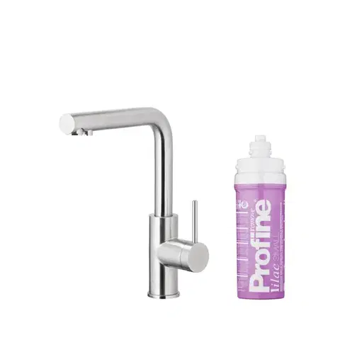 Kuchynské drezy KFA KFA - Batéria drezová DUERO PURE BASIC, s filtráciou, nerez 6623-915-22