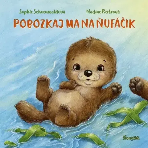 Leporelá, krabičky, puzzle knihy Pobozkaj ma na ňufáčik - Sophie Schoenwaldová,Nadine Reitzová,Zuzana Dodoková
