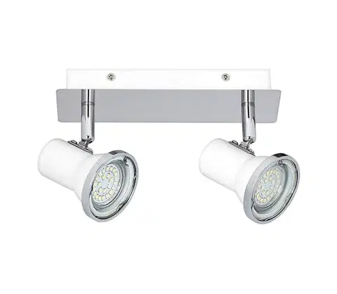 Svietidlá Rabalux 5498 - LED Kúpeľňové bodové svietidlo STEVE 2xGU10/4,5W/230V 5498