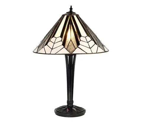 Lampy Endon 63939 - Stolná lampa Tiffany ASTORIA 2xE27/60W/230V pr. 40 cm 63939