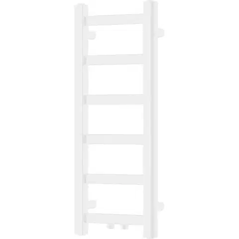 Radiátory do kúpeľne MEXEN - Bolt vykurovací rebrík/radiátor 700 x 300 mm, 141 W, biela W126-0700-300-00-20
