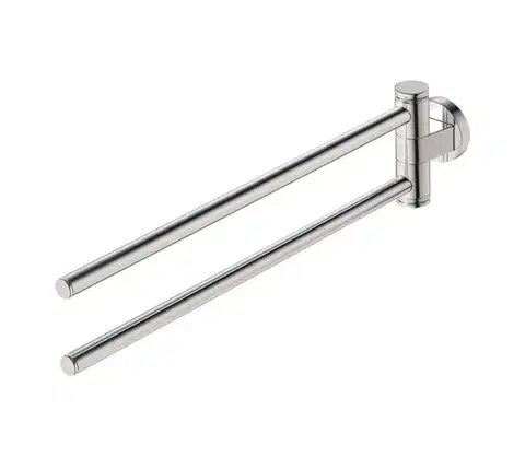 Svietidlá Duravit 99221000 - Nástenný vešiak na uteráky D-CODE 44,7 cm lesklý chróm 0099221000
