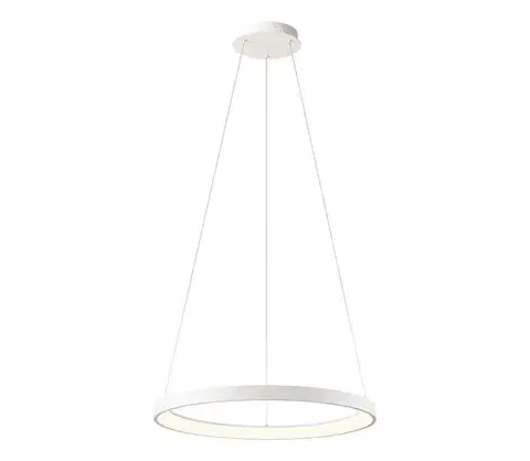 Svietidlá Redo 01-2672 - LED stmievateľný luster na lanku ICONIC LED/50W/230V pr. 58 cm biela 01-2672