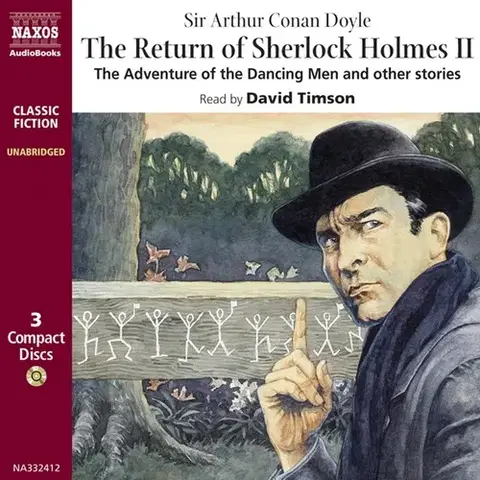 Svetová beletria Naxos Audiobooks The Return of Sherlock Holmes – Volume II (EN)