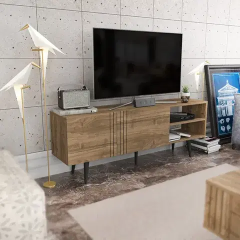 TV stolíky TV stolík Ronas - Walnut