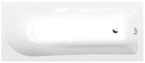 Vane POLYSAN - LISA obdĺžniková vaňa 160x70x47cm, biela 86111