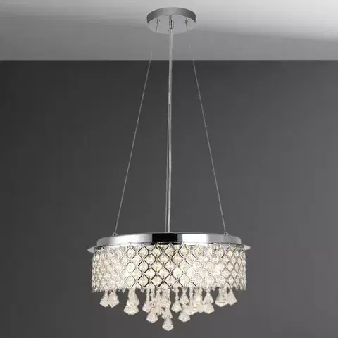 Lampy do obývačky Luster Krystal AH-KR7G9 LW7