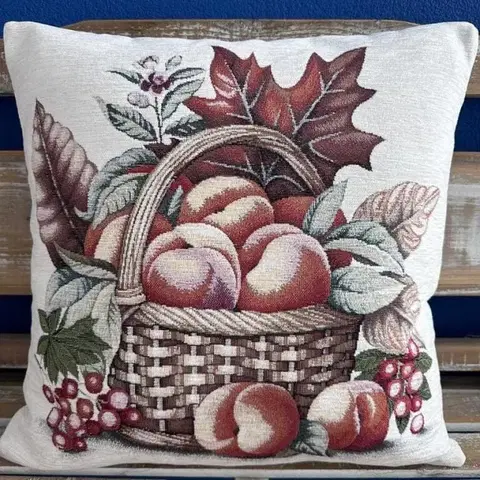 Posteľná bielizeň Kinekus Obliečka na vankúš gobelínová, Jesenná úroda, 42x42cm