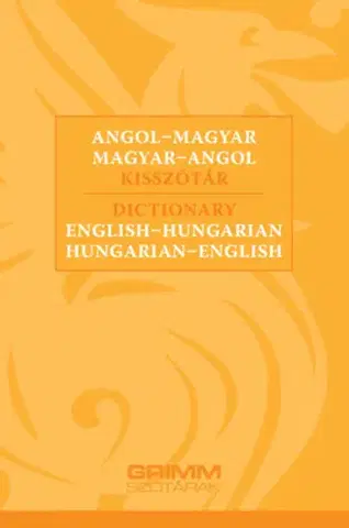 Jazykové učebnice - ostatné Angol-magyar, magyar-angol kisszótár