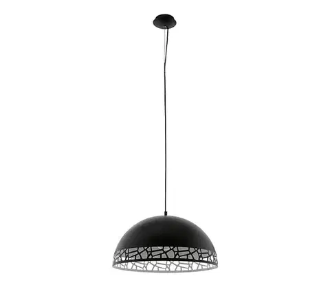 Svietidlá Eglo 79352 - Luster na lanku SAVIGNANO 1xE27/60W/230V 79352