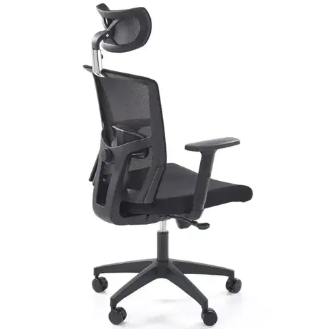 Kancelárske kreslá Otočné kreslo Mason čierna