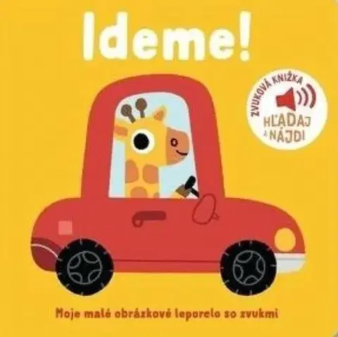 Leporelá, krabičky, puzzle knihy Ideme! - Marion Billet