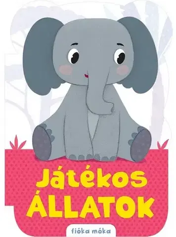Leporelá, krabičky, puzzle knihy Játékos állatok - Éva Emese Forró-Bathó