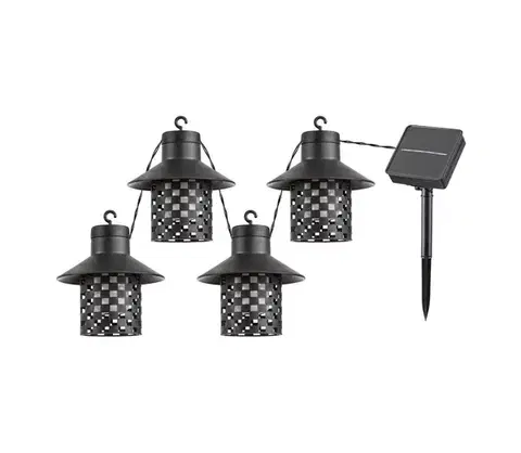 Svietidlá Rabalux 77003 - LED solárne svietidlo XIMPU 8xLED/0,1W/1,2V IP44 77003