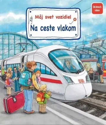 Leporelá, krabičky, puzzle knihy Môj svet vozidiel – Na ceste vlakom - Susanne Gernhäuser-Schmauder