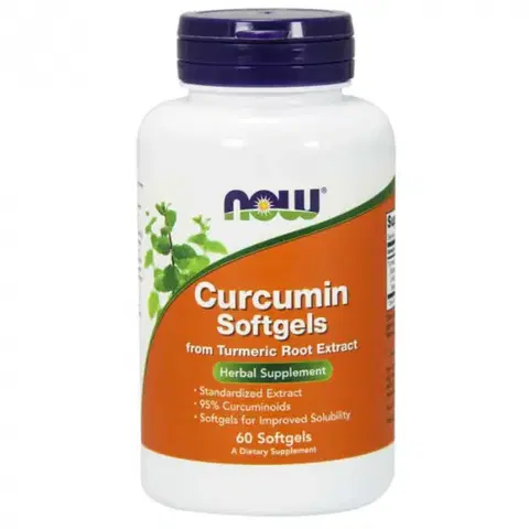 Ostatné špeciálne doplnky výživy NOW Foods Curcumin Softgels