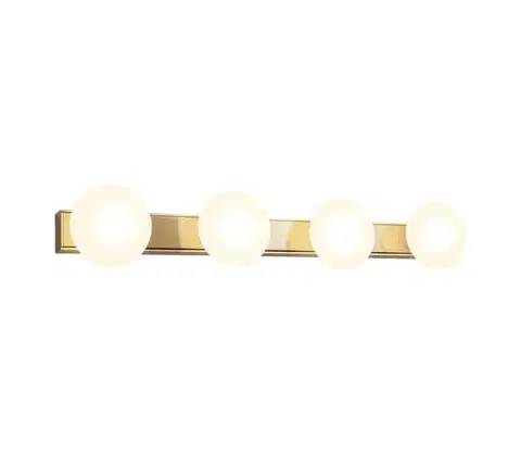 Svietidlá Redo 01-4310 - LED kúpeľňové stropné svietidlo OVUM 4xLED/5W/230V IP44 mosadz 01-4310
