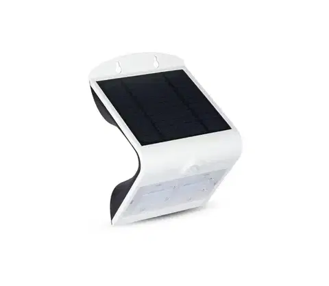Svietidlá  LED Solárne nástenné svietidlo so senzorom LED/3W/3,7V 3000/4000K IP65 biela 7523